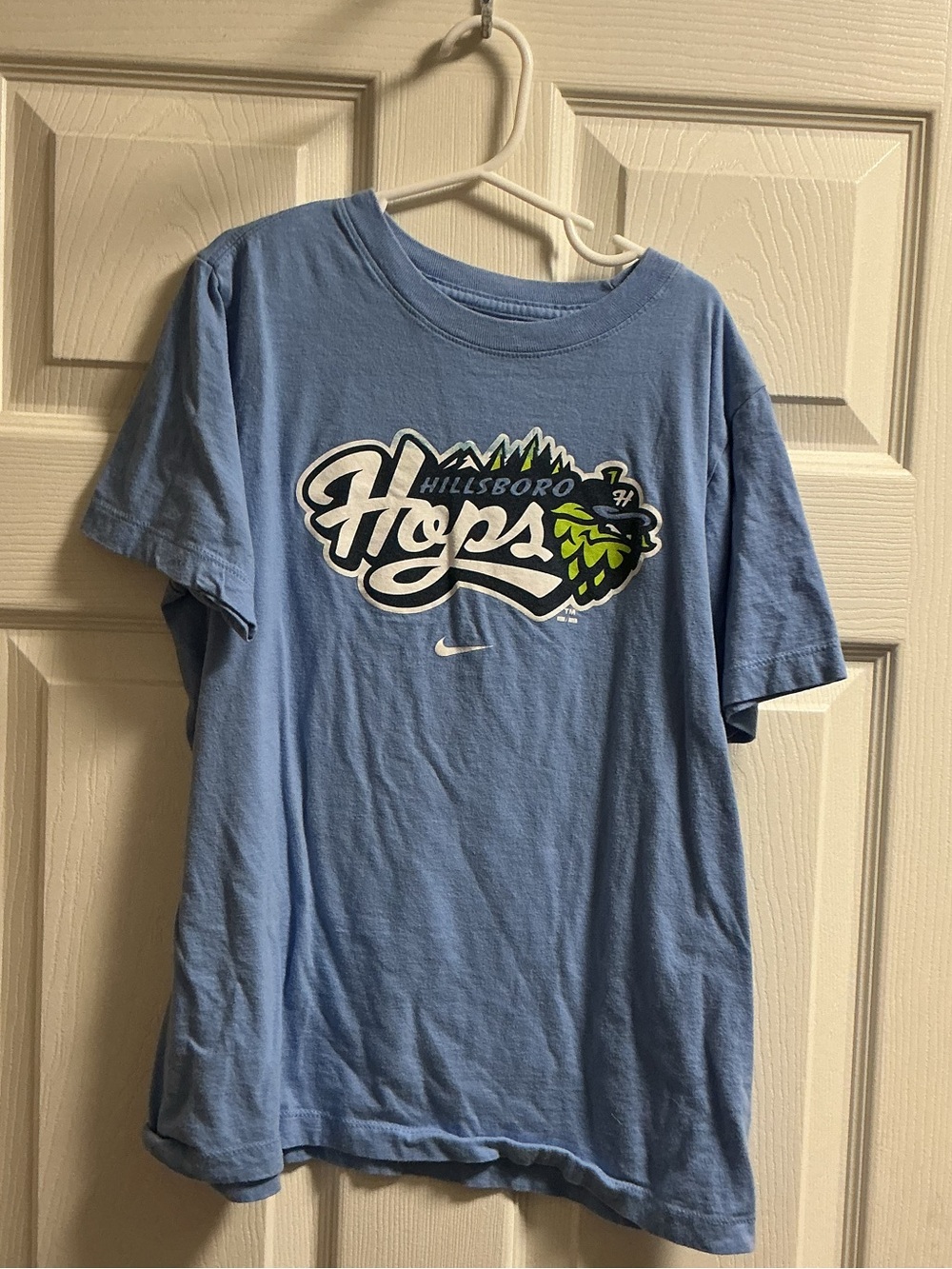 Nike Hillsboro Hops Light Blue Graphic Tee